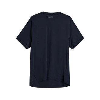 Yohji Yamamoto T-Shirts, male, Black, Size: XL Running Short Sleeve Tee