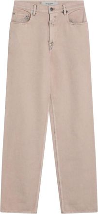 Golden Goose Straight Jeans, female, Pink, Size: W25 Regular Fit Denim Jeans