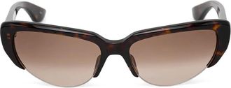 Alexander McQueen Eyewear Zonnebril met getinte glazen - Bruin
