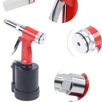 OEM Remachadora Neum&aacute;tica, Dise&ntilde;o Eficiente, Compatibilidad Vers&aacute;til, Rojo
