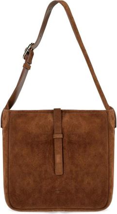 Marella Leva Schoudertas - Dames - Tassen - Bruin - Maat: ONE Size Su&egrave;de