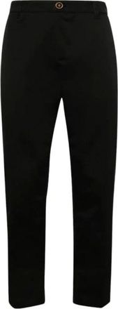 Versace Hombre, Pantalones, Negro, Talla: L