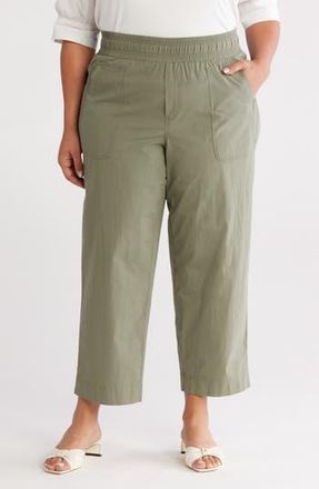 Wit & Wisdom Skyrise Patch Pocket Straight Leg Pants in Lily Pad at Nordstrom Rack, Size 1X