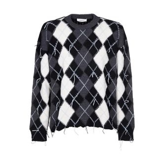 ATOMOFACTORY Pullover Rombi - Heren - Ronde hals truien - Veelkleurig - S - Truien & Vesten