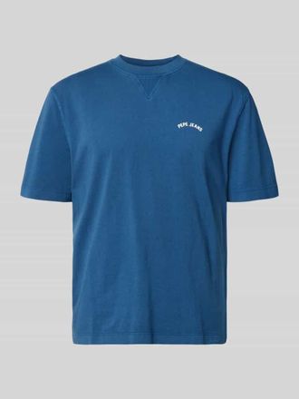 Pepe Jeans London Regular Fit T-Shirt aus reiner Baumwolle Modell John Tee in Bleu, Gr&ouml;&szlig;e XXL