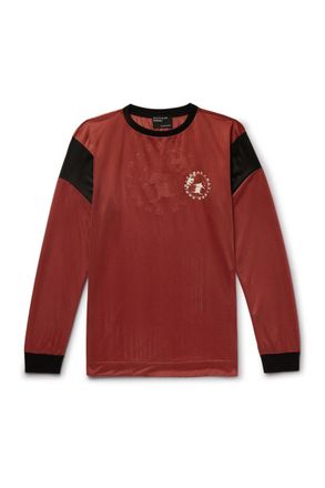 Enfants Riches Deprimes Tabac Rat Slim-Fit Printed Mesh T-Shirt