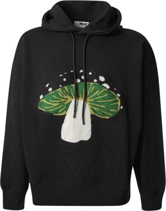 Msgm Hombre, Sudaderas, Negro, Talla: XL