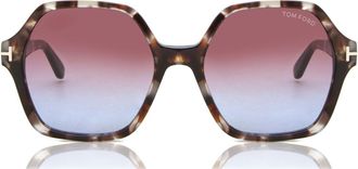 Tom Ford FT1032 ROMY 55Z Womens Sunglasses Tortoiseshell Size 56
