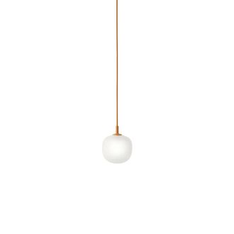 MUUTO Rime Pendelleuchte &Oslash; 12 cm, opal / orange