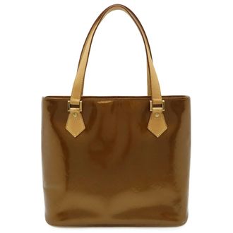 Louis Vuitton Monogram Vernis Bronze Shoulder Bag Tote Bag (Pre-Owned)