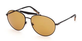 Ermenegildo Zegna EZ0154 02E Mens Sunglasses Black Size 61