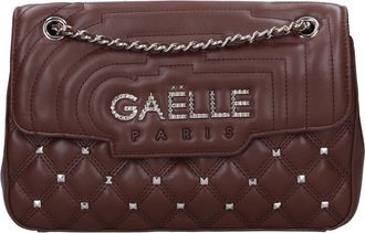 Ga&euml;lle Paris Gaelle Bags.. Bruin - Dames - Schoudertassen - Bruin - ONE Size - Leer - Tassen