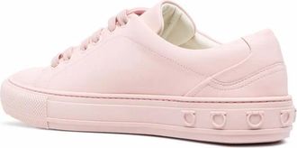 Ferragamo Leather Sneaker - Pink
