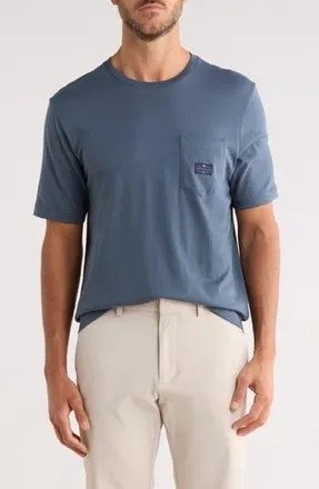 Travis Mathew Preferred Pocket T-Shirt in Mood Indigo/Vintage Indigo at Nordstrom Rack, Size Small