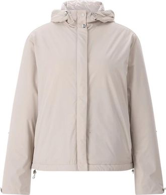 Herno Gewatteerd Stretchjack - Dames - Zomerjassen - Beige - L - Jassen