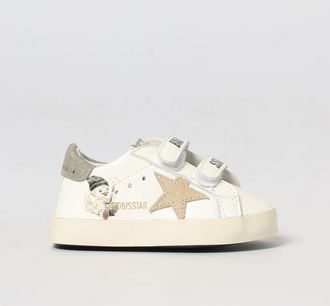 Golden Goose Sneakers Baby School in nappa con stampa