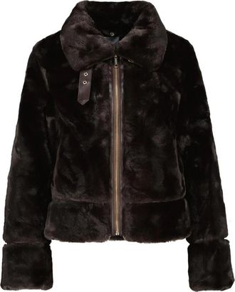 Rino&Pelle Lambra Jacket - Dames - Jassen - Bruin - XL - Polyester - Jassen