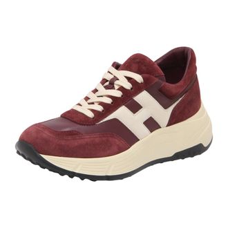 Hogan Sneakers, female, Red, Size: 10 US Sneaker H669