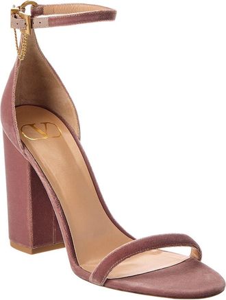 Valentino 100 Velvet Sandal