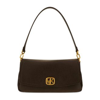 Michael Kors Bolso de hombro convertible Bryant grande de piel texturizada - Bags - Mujer - Marr&oacute;n - ONE SIZE