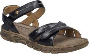 Josef Seibel Brenda 06 Sandal in Black at Nordstrom Rack, Size 6-6.5Us / 37Eu