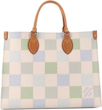 Louis Vuitton OnTheGo Limited Edition Damierlicious Giant MM tote bag - Multicolore