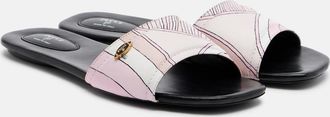 Pucci Yummy Iride twill slides