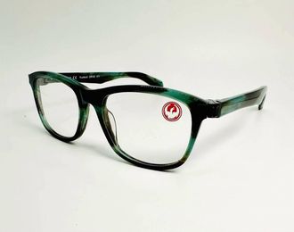 Dragon Unisex - Ruelland Square Eyeglasses In Green