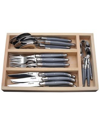 Jean Dubost Dnu Jean Dubost Laguiole 24Pc Flatware Set