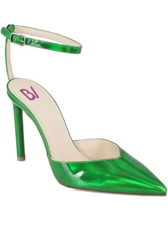Bettina Vermillon Erin glanzende pumps - Groen