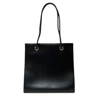 Cartier Pre-owned Tote Bags, female, Black, Size: ONE SIZE Pre-owned Panthere Leather Tote Bag