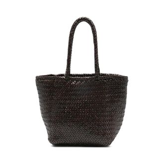 Dragon Diffusion Grace Basket Small - Dames - Tassen - Bruin - Maat: ONE Size Leer