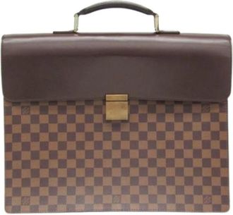 Louis Vuitton Pre-owned Altona GM N53312 Aktetas - Heren - Vintage Handtas - Bruin - ONE Size - Vintage