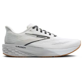 Brooks Womens Launch 11 Road-Running Shoes White 11