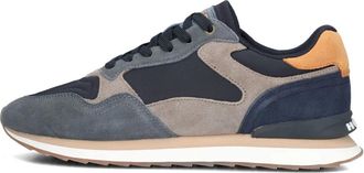 Hoff Blauwe Su&egrave;de Lage Sneakers - Heren - Sneakers - Blauw - 42 EU - Su&egrave;de - Schoenen