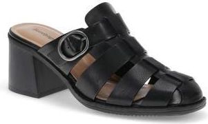 BareTraps Whitnie Block Heel Sandal in Black at Nordstrom Rack, Size 8.5