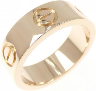 Cartier Pink Gold (18K) Band Ring (Pre-Owned)