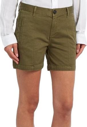 Frame Denim Army-green Le Cuffed Shorts Size 25/63