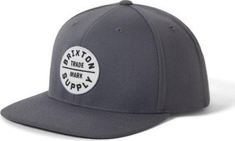 Brixton Oath III Snapback Cap f&uuml;r Herren | grau/blau