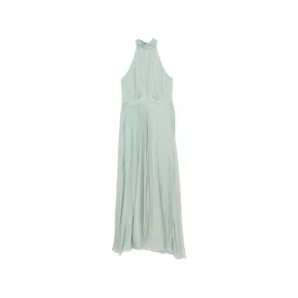 Raquel Diniz Giovanna Pleated Maxi Dress