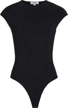 A Gold E Agolde Agata Stretch-polyamide Bodysuit - Black - S (UK8-10 / S)