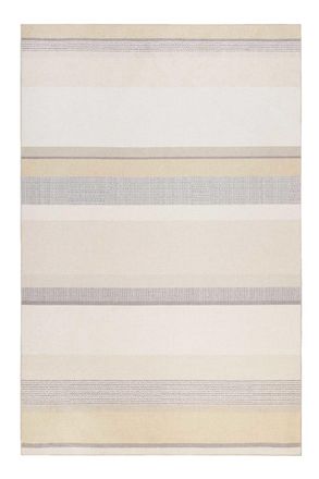 Esprit Alfombra tejida con dise&ntilde;o beige y marr&oacute;n para sal&oacute;n 120x170