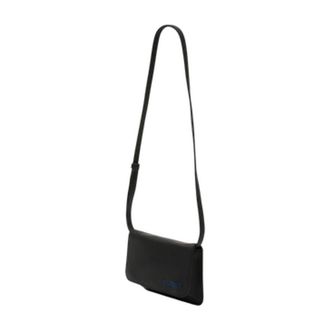 Marni Mens Clutch Leather Black Calfskin