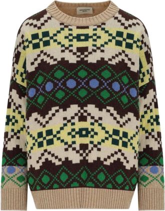 Max Mara Pavidi Trui - Dames - Truien - Veelkleurig - Maat: S Wol