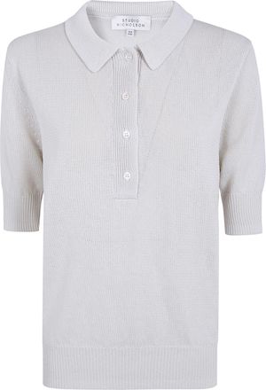 STUDIO NICHOLSON Knitted Polo