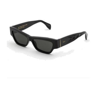 Retro Superfuture Sunglasses, unisex, Black, 56 MM, Nameko K8U Sunglasses