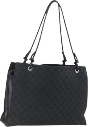 Gucci Pre-owned Shoulder Bags, female, Black, Size: ONE SIZE Pre-owned Vintage Shoulder Bag