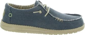 Hey Dude Gevlochten Naturel Schoenen - Heren - Veterschoenen - Blauw - 44 EU - Schoenen