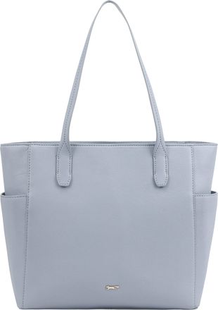 Paul Costelloe Womens Lucinda Leather Shoulder Bag - Blue - One Size