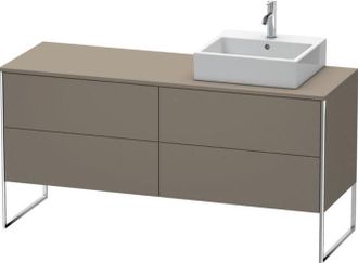 Duravit Duravit - Mueble De Ba&ntilde;o Xsquare De 160,0 X 54,8 Cm, 4 Cajones